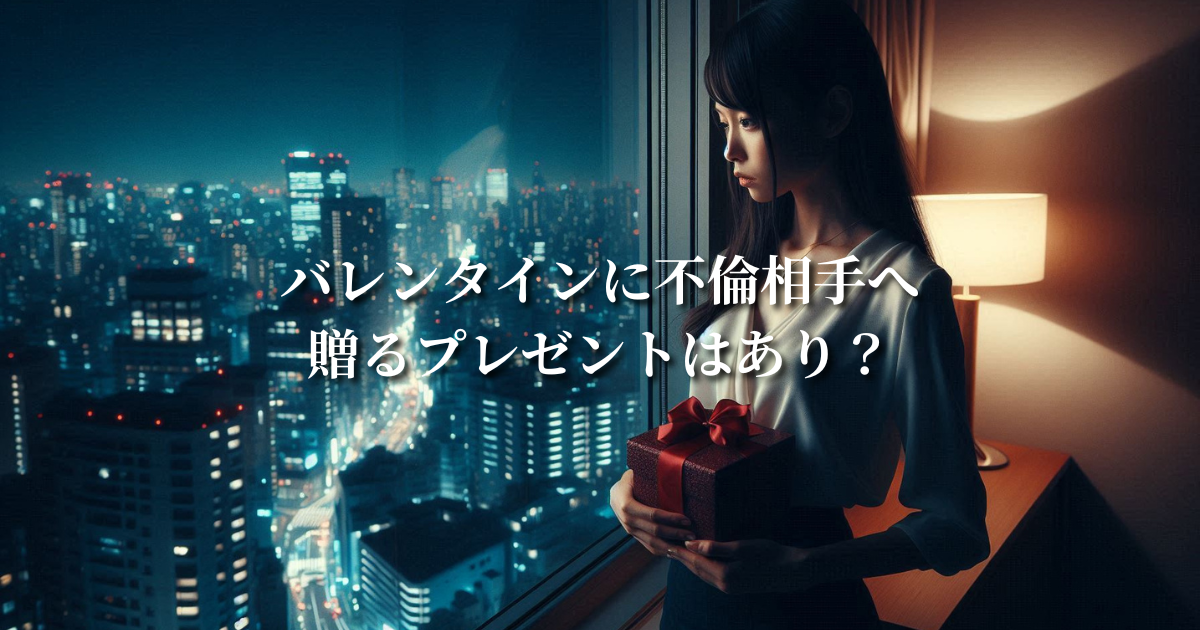 バレンタインに不倫相手へ贈るプレゼントはあり？