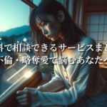 無料で相談できるサービスまとめ【不倫・略奪愛で悩むあなたへ】